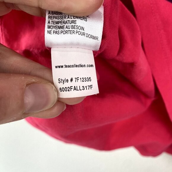 Tea Collection Rosemarkie Graphic Dress Pink Deer 4 - Picture 7 of 8